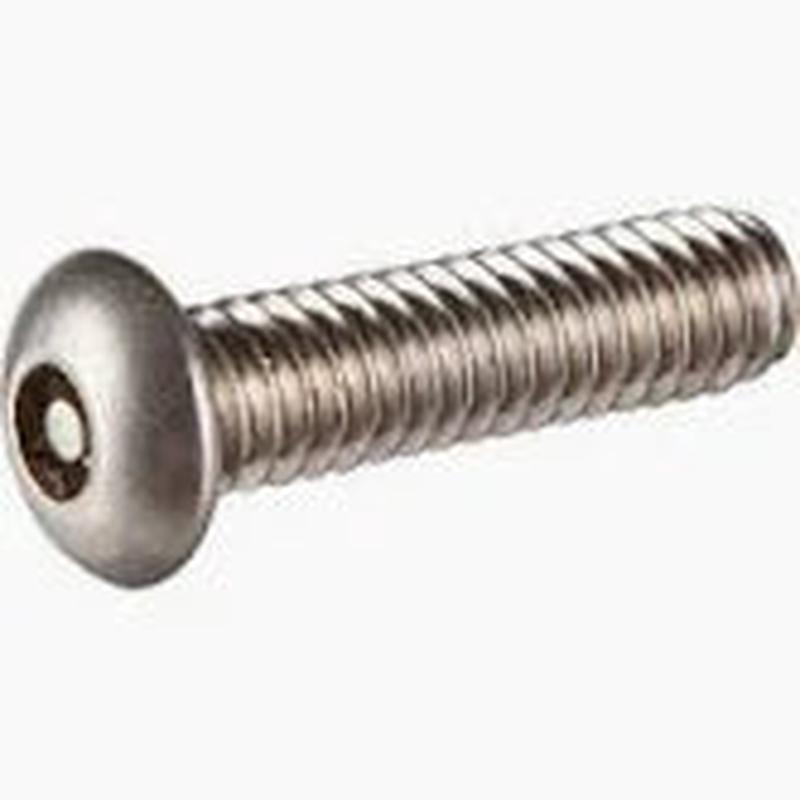 [100 PKG] Cap Screws Button Head Pin In Socket Alloy Steel 10-32 X 3/4