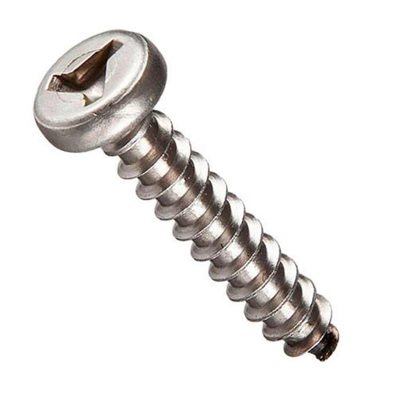 [100 PKG] Machine Screws Pan Head Tri Wing 18/8 Stainless Steel 10-32 X 1