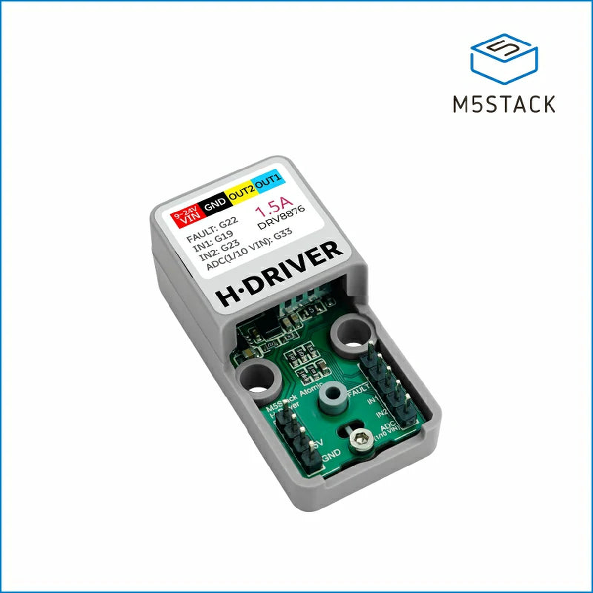 ATOMIC H-Bridge Driver Base (DRV8876)