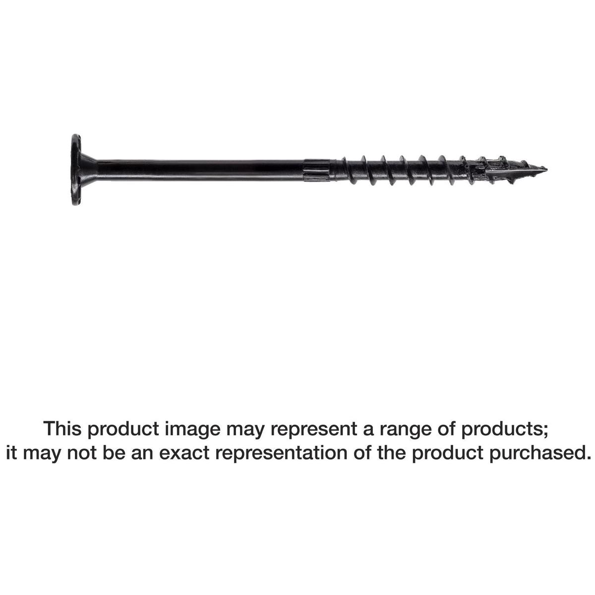 Simpson Strong-Tie SDWS22600 Strong-Drive SDWS TIMBER Screw (Interior), 0.220-in. x 6-in. E-coat, 250-Pack