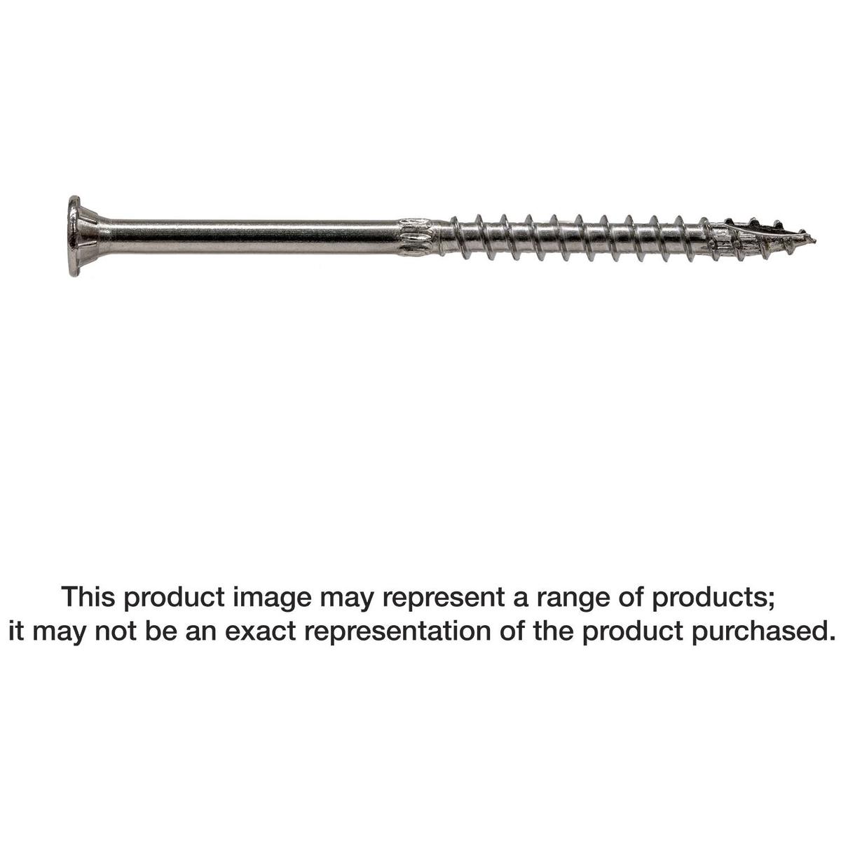 Simpson Strong-Tie SDWS27800SS-R30 Strong-Drive SDWS TIMBER Screw, 0.275-in. x 8-in. T50, Type 316, 30-Pack