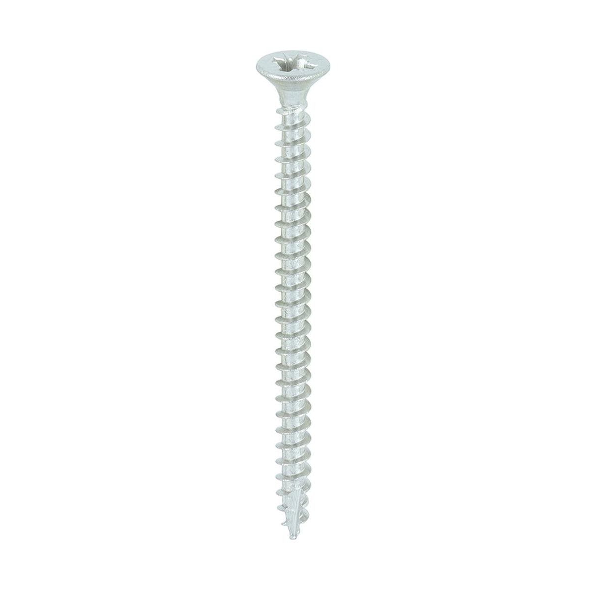 TIMCO 3.5 x 50mm (6 x 2″) Countersunk Pozi, Woodscrew Stainless Steel A2 (Box of 200)