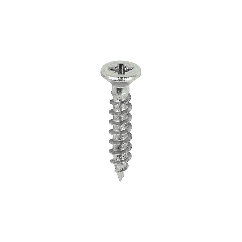 TIMCO Classic Multi-Purpose Hinge Screws – PZ – Countersunk – Nickel – 3.0 x 16 – 200 Pieces Box