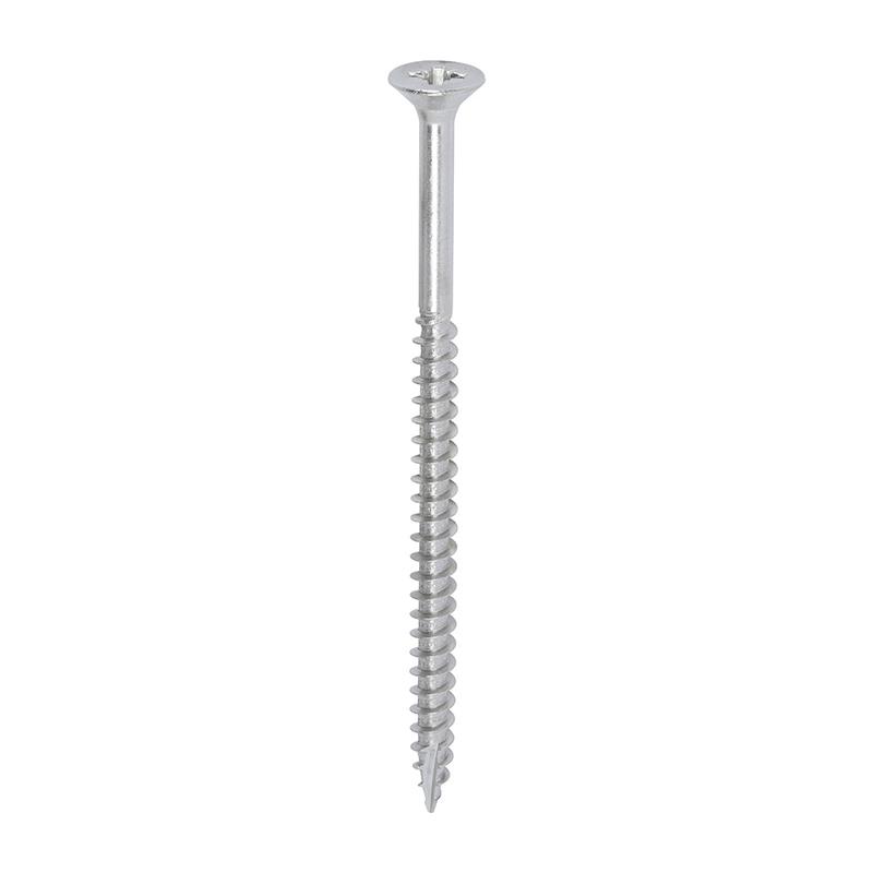TIMCO Classic Multi-Purpose Screws – PZ – Double Countersunk – A2 Stainless Steel – 6.0 x 100 – 100 Pieces Box