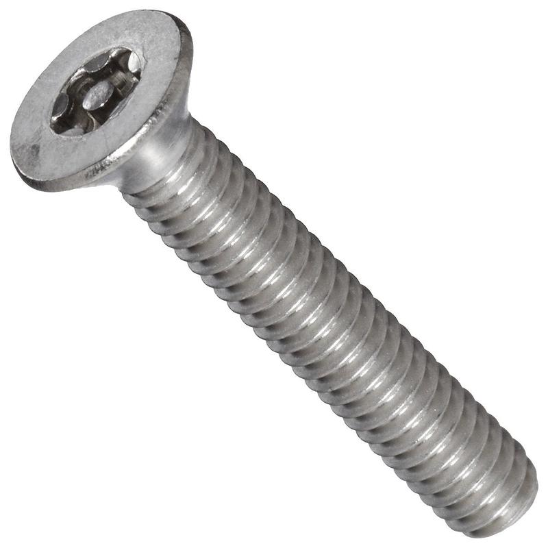 [100 PKG] Cap Screws Flat Head Pin In Socket 18/8 Stainless Steel 10-32 X 3/8