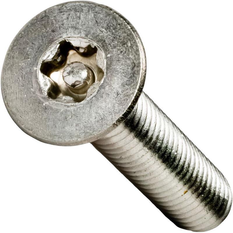 [100 PKG] Machine Screws Flat Head Pin In Socket 18/8 Stainless Steel M5 X 16
