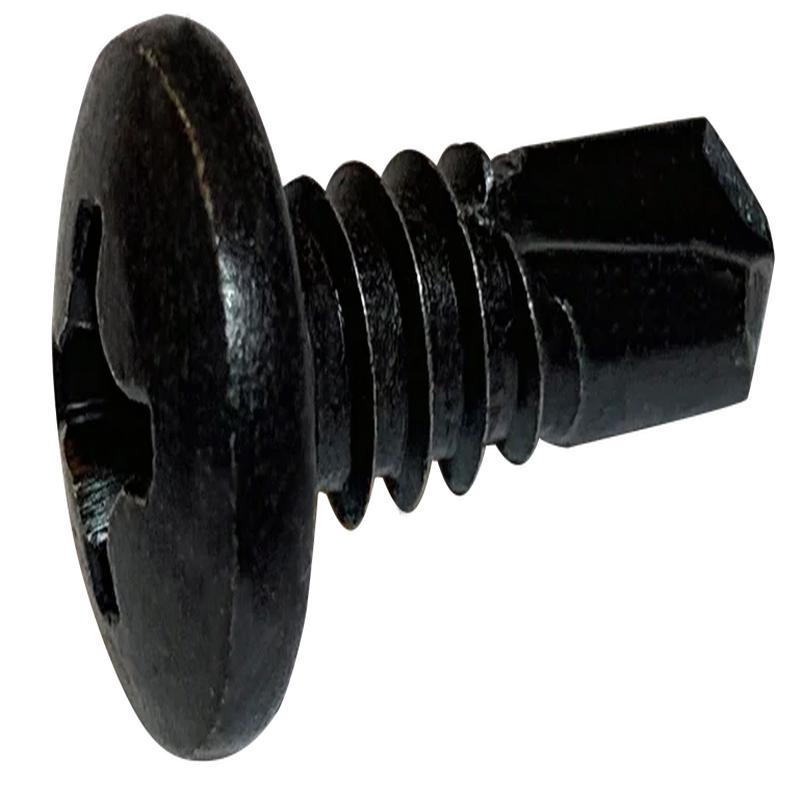 [10000 BULK] Self Drilling Screws Phil Pan #3 Point Steel Black Oxide 6 X 1/2