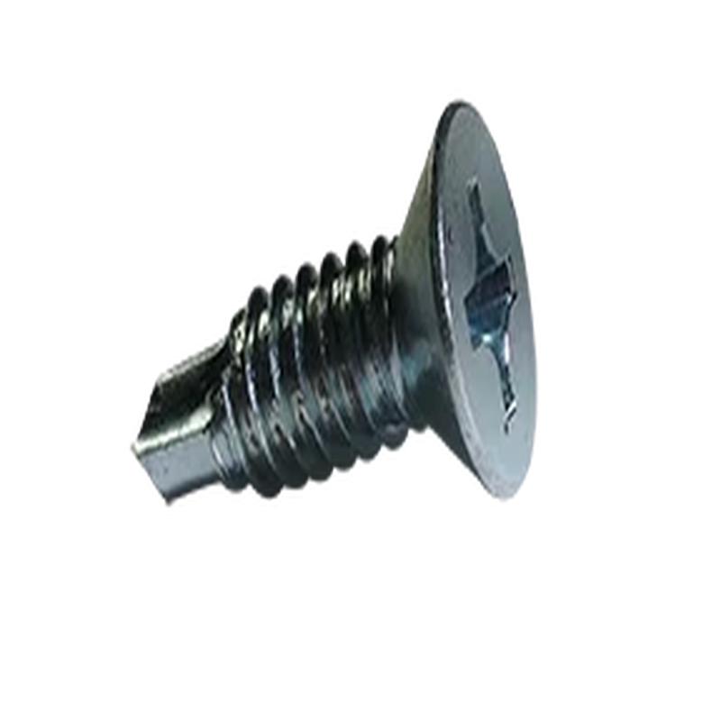 [3000 BULK] Self Drilling Screws Phil Flat #3 Point Steel Zinc 10 X 2 1/4