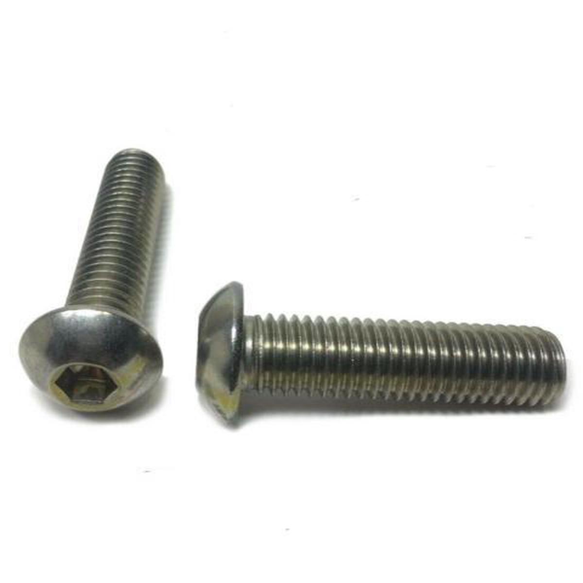 8-32 x 3/4″ Button Head Socket Cap Screw Stainless Steel Screws