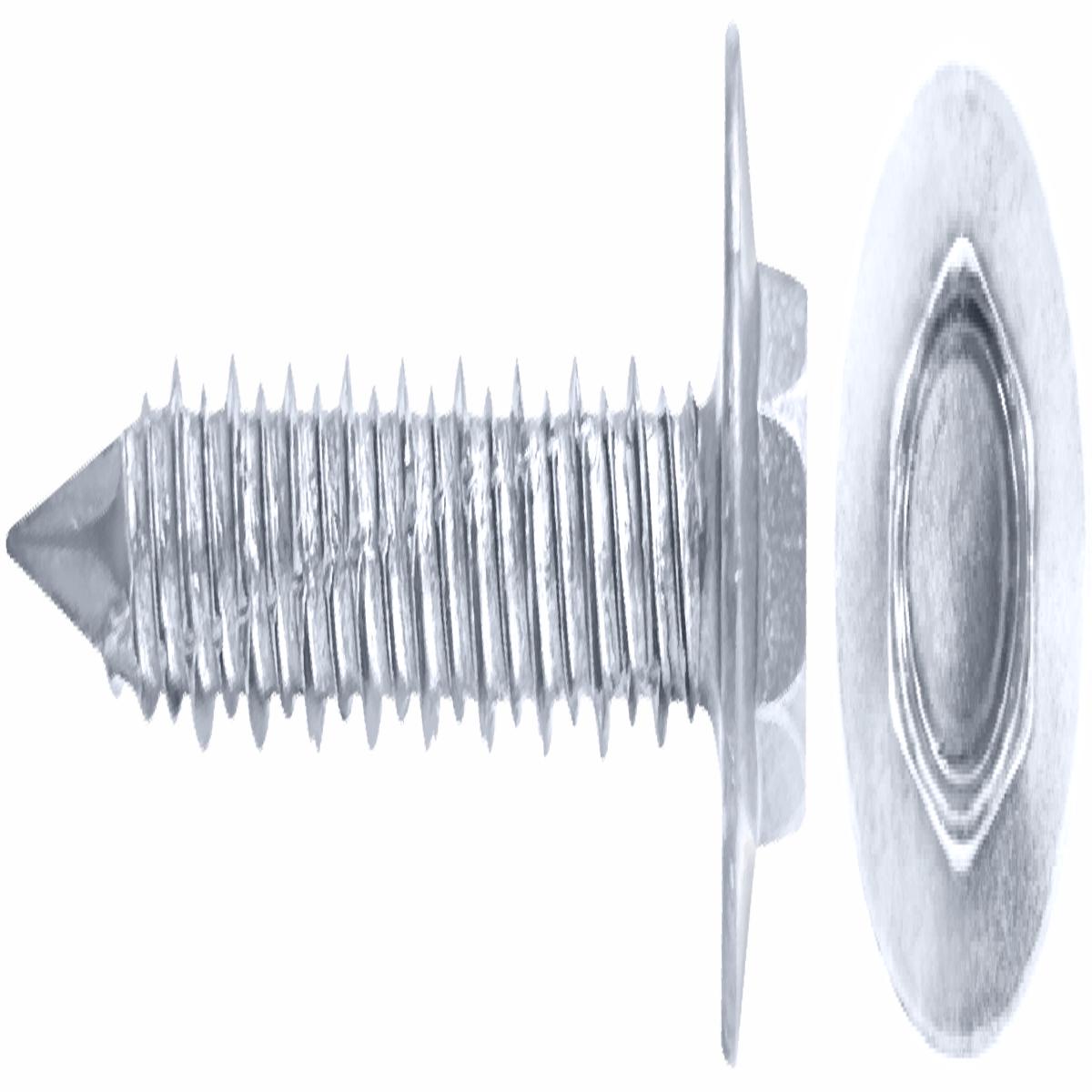 CON CONCRETE SCREWS – HEX FLANGE QUICK-CON ( BRONZE & WHITE COATING) – 1/4″ x 1-3/4″ (Box of 2000) White Coating