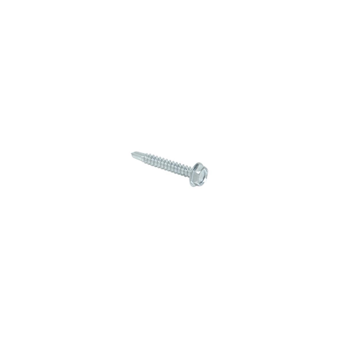 CRL 1/4-20 x 1″ Hex Washer Head Self-Drilling Screws – 20153203