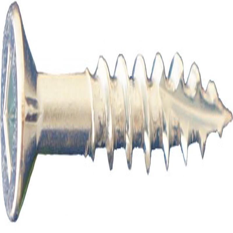 DAGGERZ DLFLSQZ08300 8 x 3 Dagger-Lok Square Flat w/Nibs Type 17 Coarse Wood Screws Zinc 1500 PCS