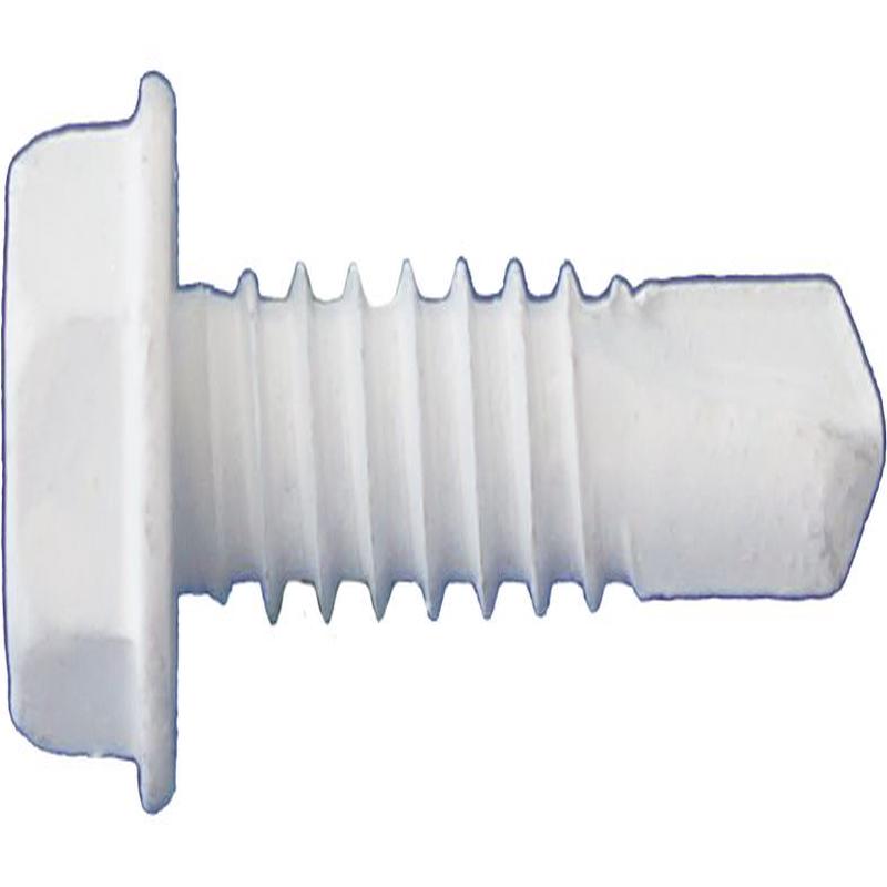 DAGGERZ SDCT1210WHT 12 x 1 Hex Washer Head Self Drill Screws Dagger-Guard Coating White 3500 PCS