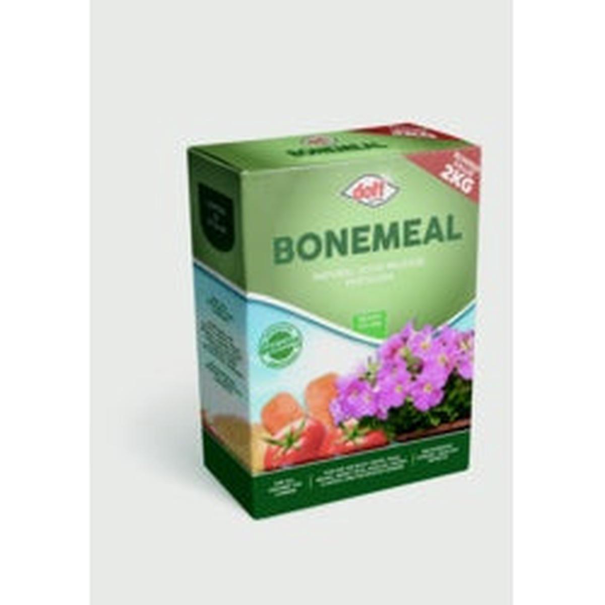 Doff Bonemeal 2kg  Natural Slow-Release Fertiliser for Organic Gardening