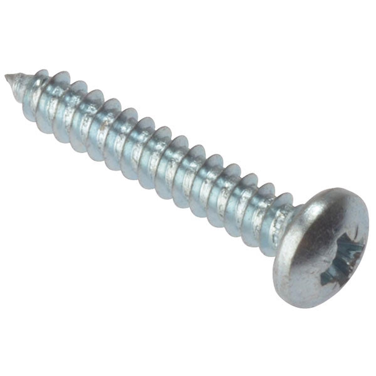 Forgefix 2″ x 10 Self Tapping Screw (Pack of 8) Zinc Plated