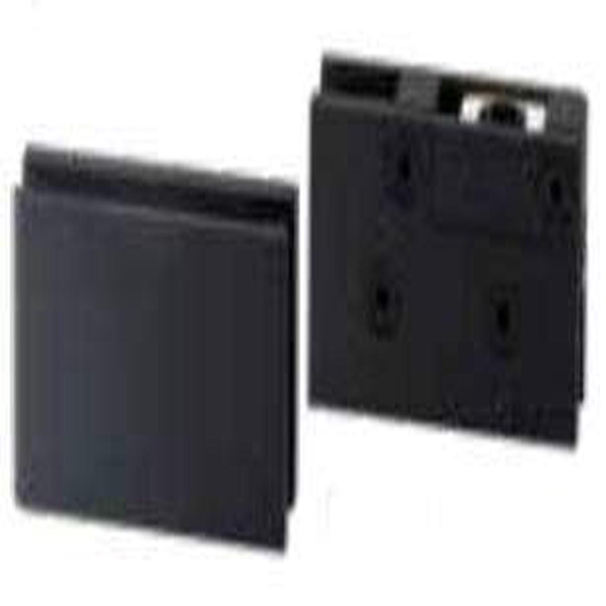 Glass Door Hinges – For Cabinets – Inset Glass Hinge – Multiple Finishes Available – Sold Individually – Black