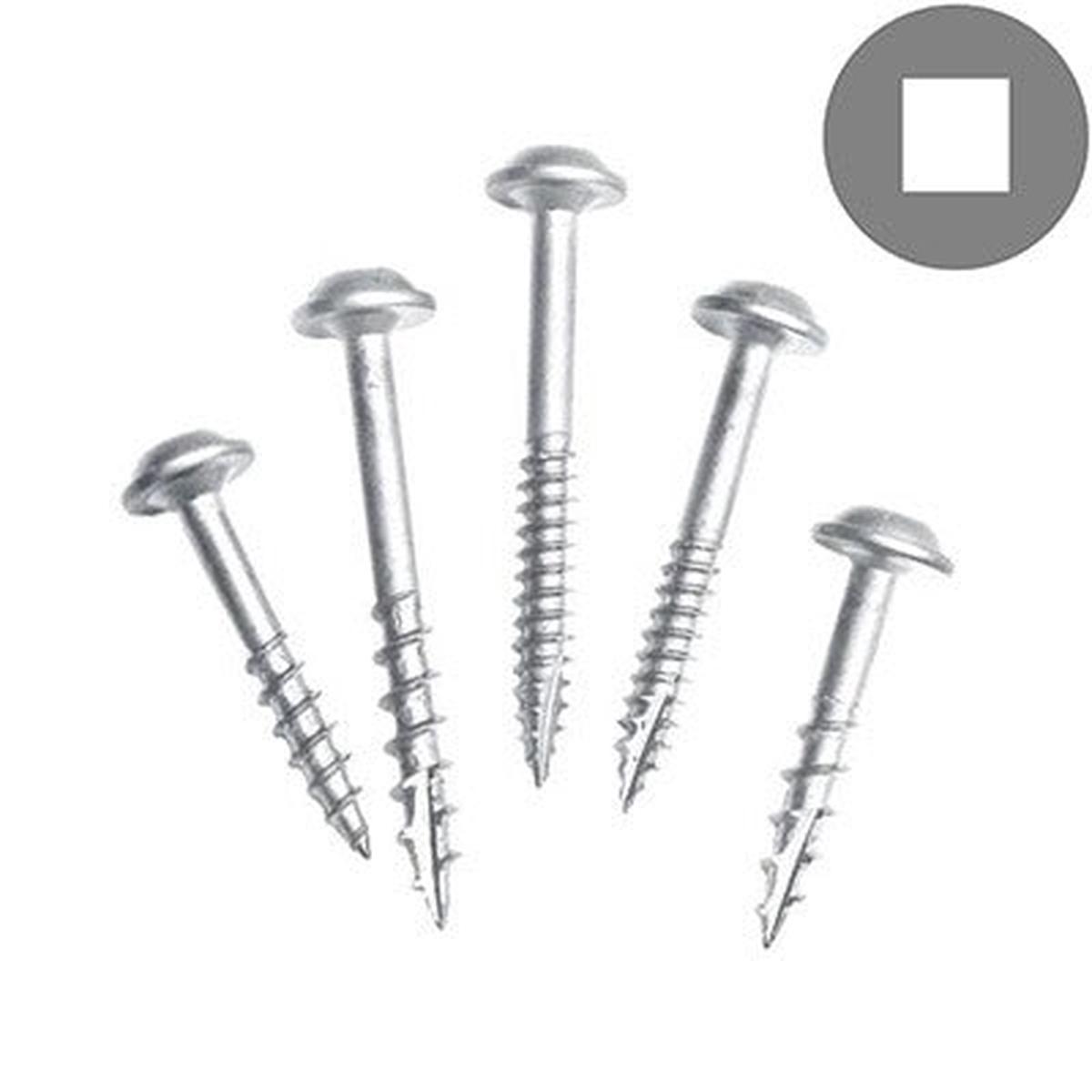 Kreg  #7 Fine Zinc Maxi-Loc Pocket Hole Screws