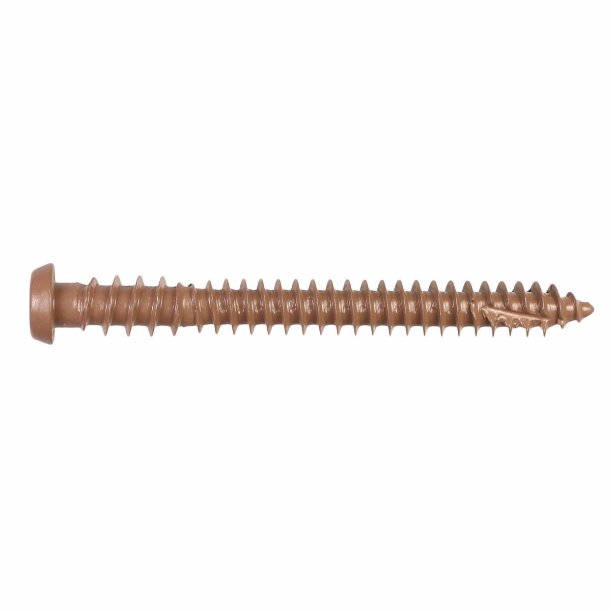 Simpson DCU234TN01R350 Deck-Drive DCU COMPOSITE Screw #10 x 2-3/4 in. T20, Quik Guard, Tan 01
