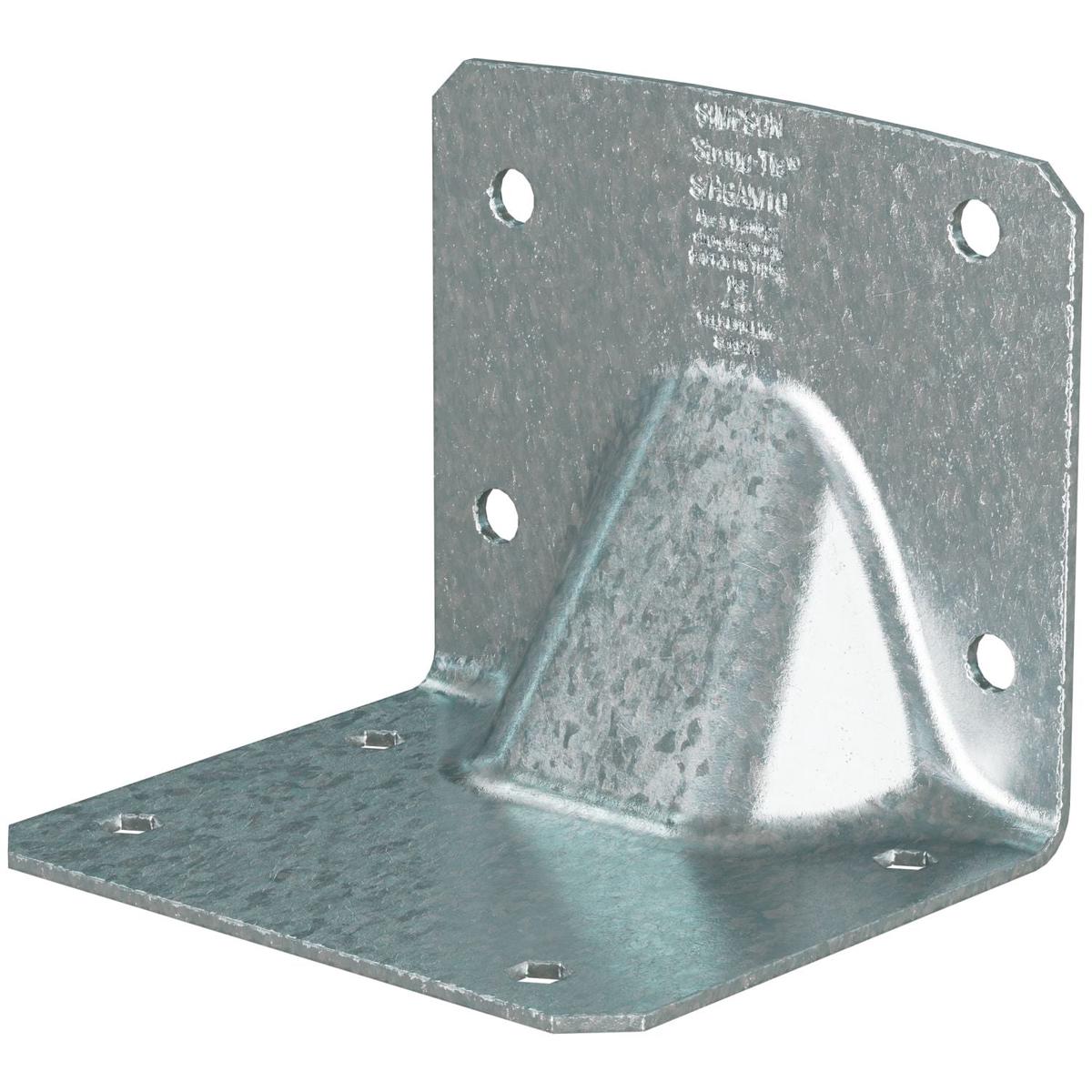 Simpson Strong-Tie Hurricane Gusset Angle for Masonry with Screws, 10-Pack