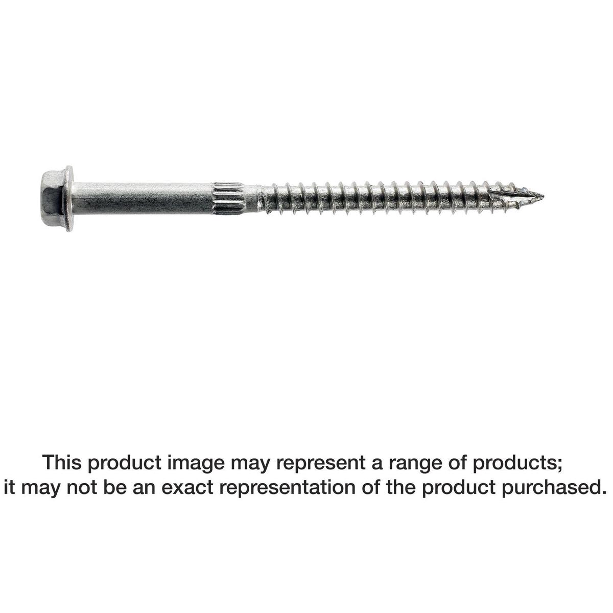 Simpson Strong-Tie SDS25212SS Strong-Drive SDS HEAVY-DUTY CONNECTOR Screw, 1/4-in. x 2-1/2-in. Type 316, 1100-Pack