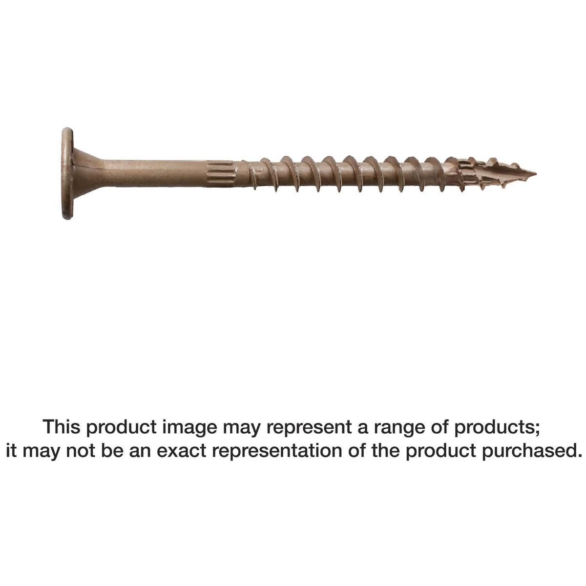Simpson Strong-Tie SDWS22400DB-R12 Strong-Drive SDWS TIMBER Screw , 0.220-in. x 4-in. T40, Tan, 12-Pack