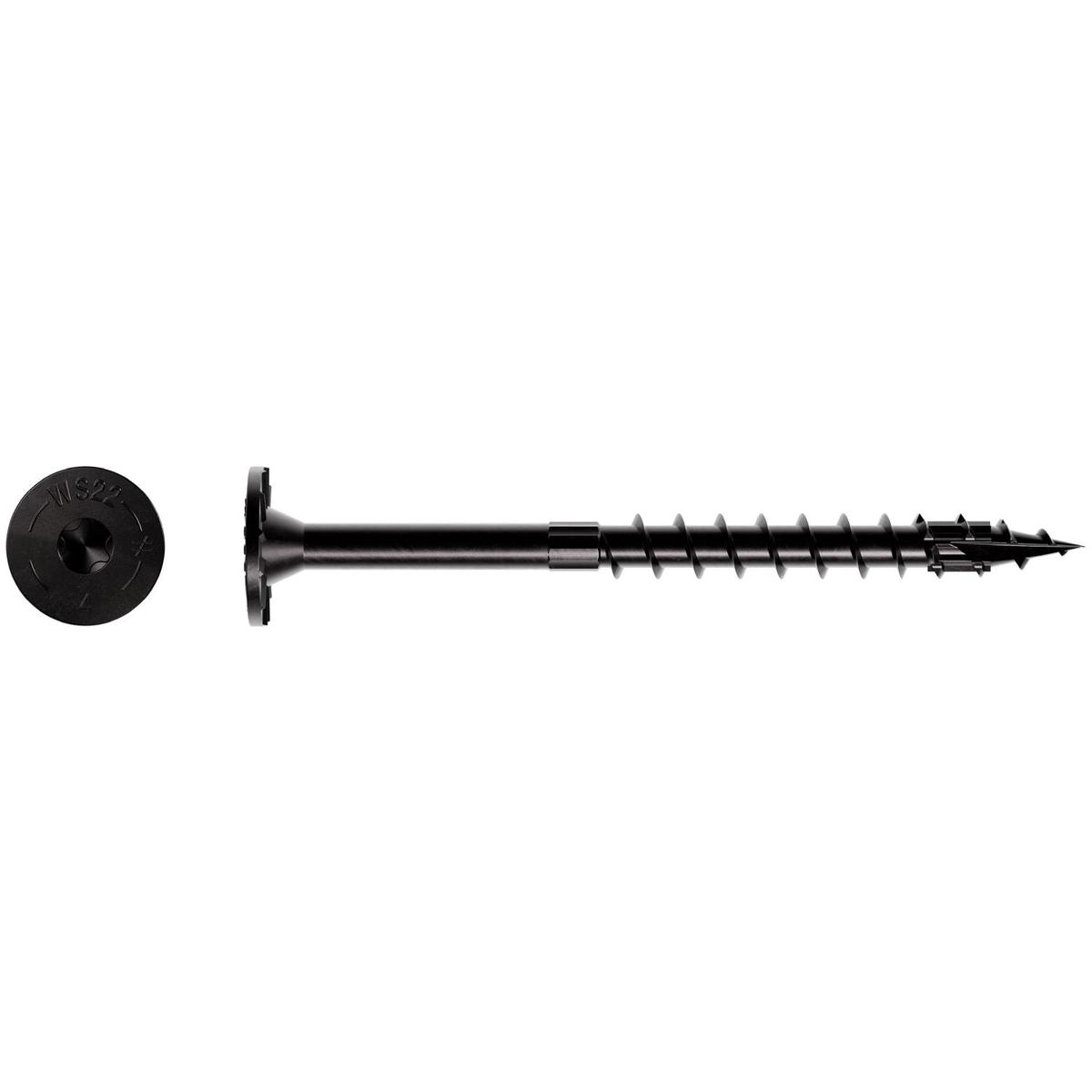 Simpson Strong-Tie SDWS22400DBB-RP1 Strong-Drive SDWS TIMBER Screw , 0.220-in. x 4-in. T40, Black