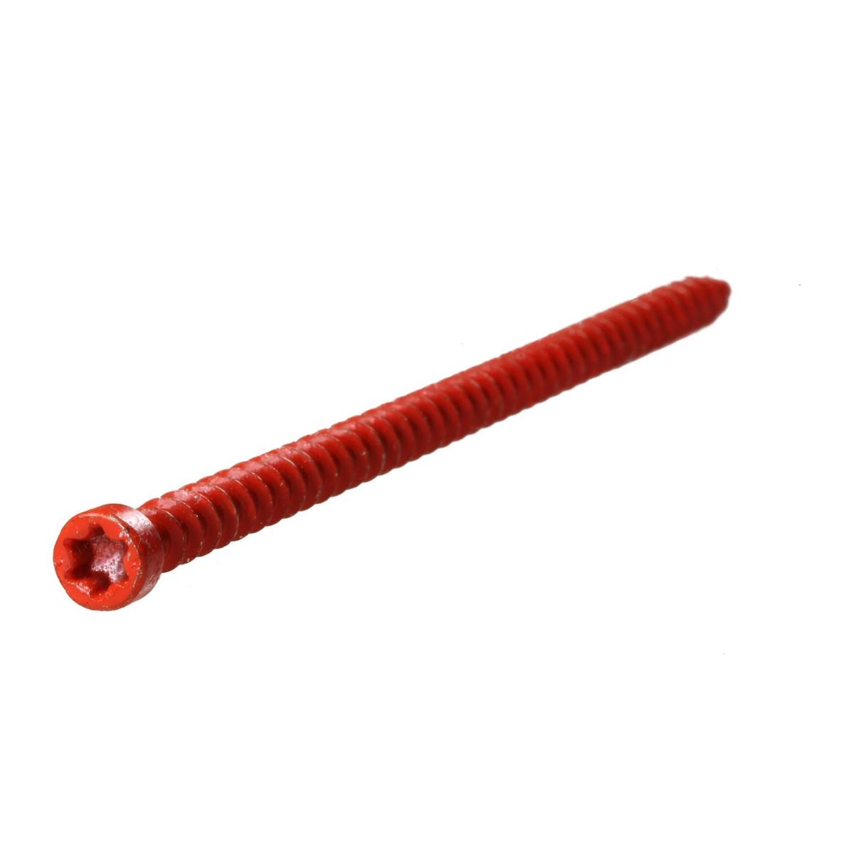 Simpson Strong-Tie Strong-Drive SDWC TRUSS Screw, .155-in. x 6-in. T30 Clear-Zinc Coat, Orange, 50-Pack