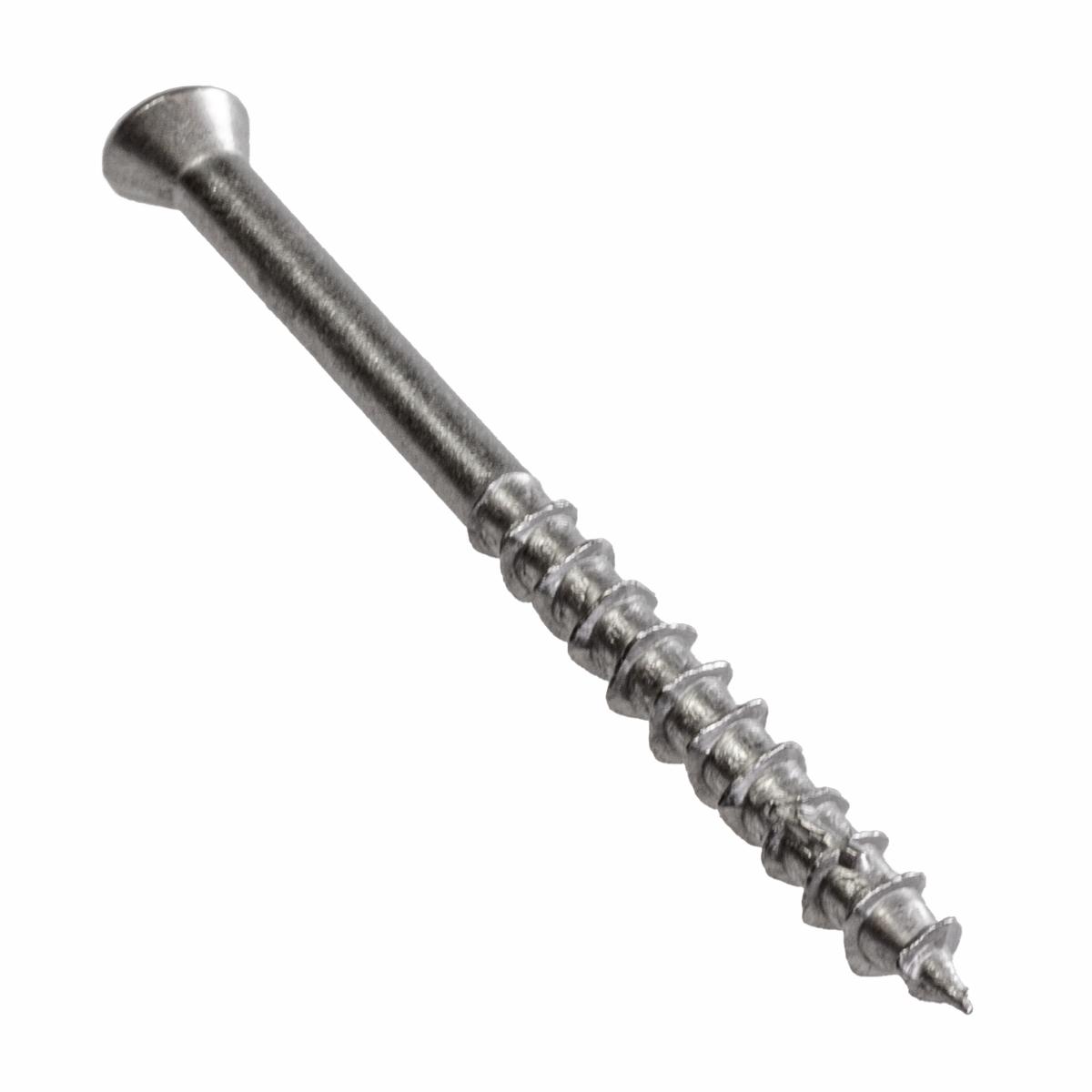 Simpson T07225WP-RP85 Deck-Drive DWP WOOD SS Screw #7 x 2-1/4 in. T15, Trim Head, Type 316