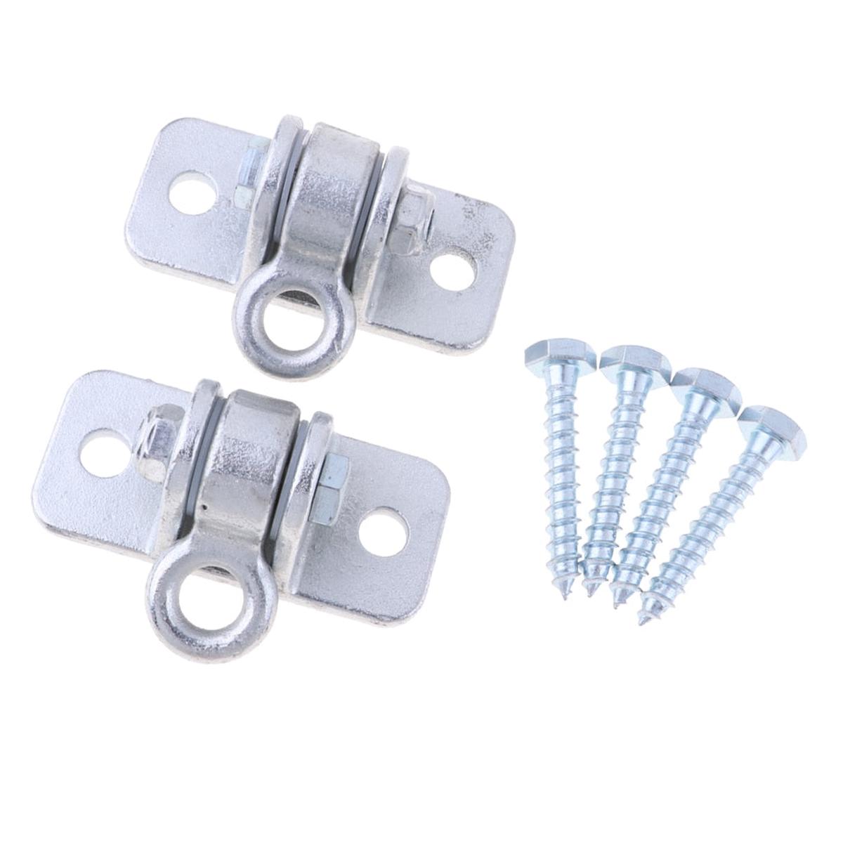 Swing Hanging Hooks Chain Anti-rust Hammock Ceiling Kits With 4 Screws for Swings Sandbag