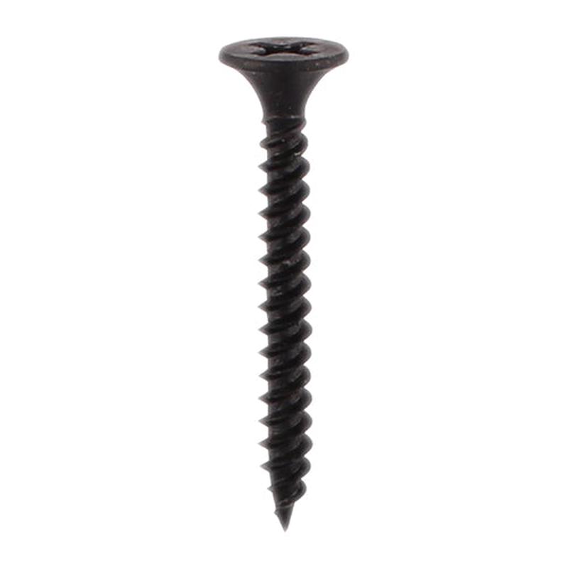 TIMCO Drywall Screws – Fine Thread – PH – Bugle – Black – 3.5 x 42 – 320 Pieces TIMbag