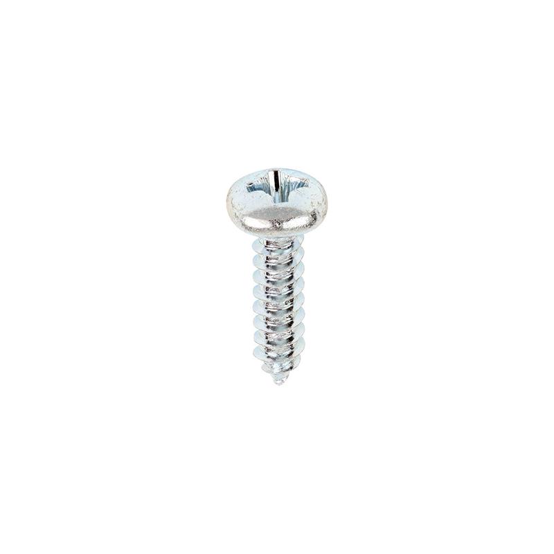 TIMCO Self-Tapping Screws – PZ – Pan – Zinc – 8 x 5/8 – 200 Pieces Box