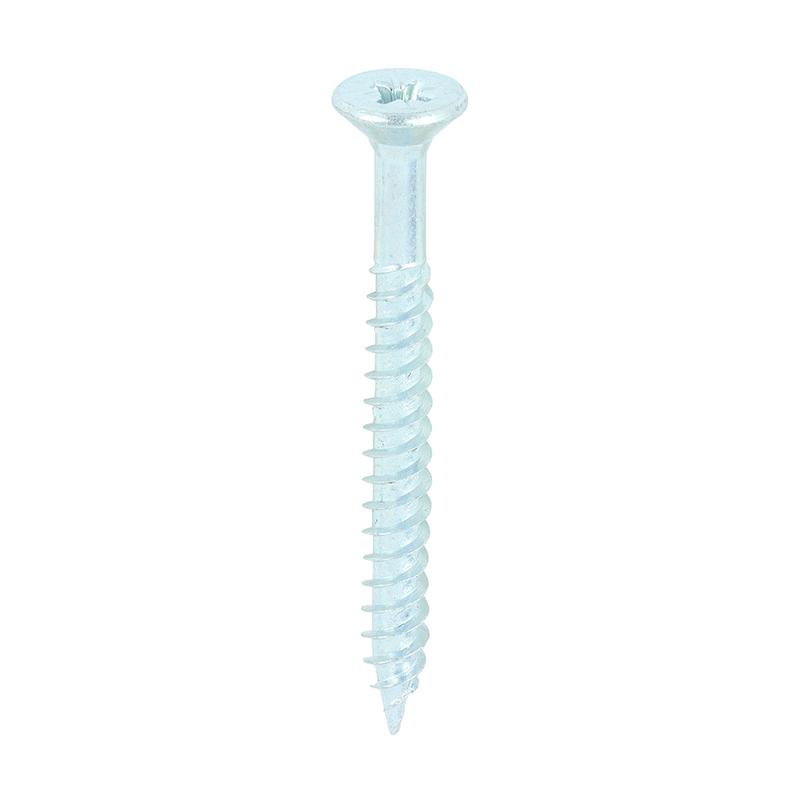 TIMCO Twin-Threaded Woodscrews – PZ – Double Countersunk – Zinc – 10 x 2 – 200 Pieces Box
