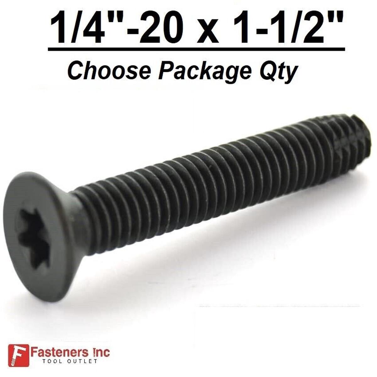 1/4″-20 x 1-1/2″ Torx Trailer Flooring Floorboard Screws Self Tapping Self Threading