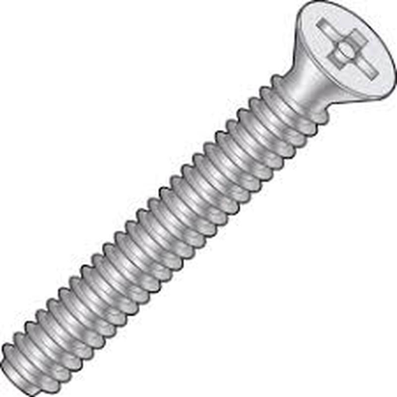 [100 PKG] Machine Screws Flat Head Pin In Phillips 18/8 Stainless Steel 8-32 X 1-1/4