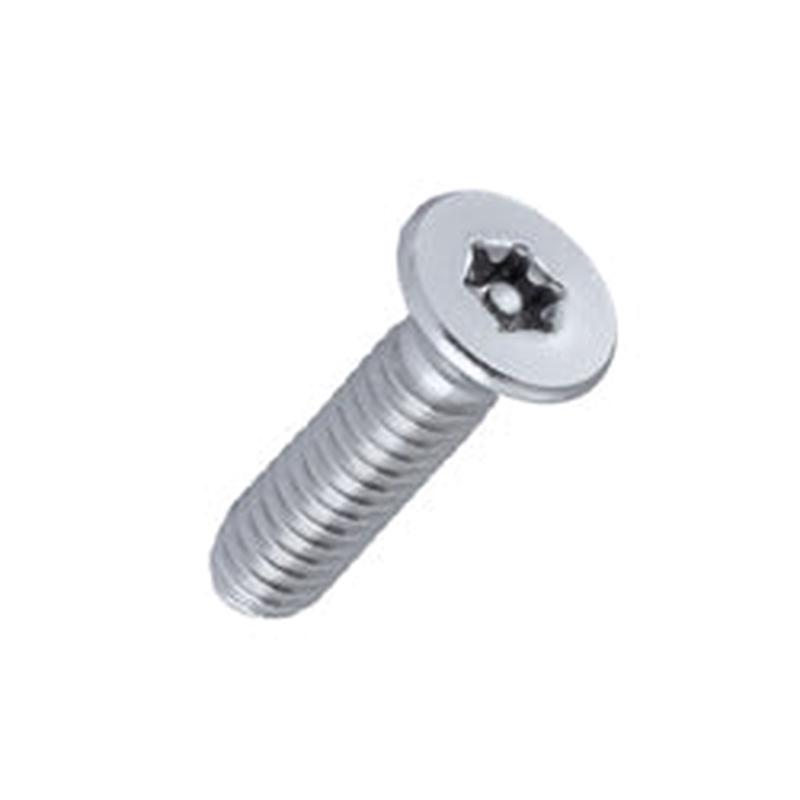 [100 PKG] Machine Screws Flat Head Pin In Six Lobe 18/8 Stainless Steel 8-32 X 3/8