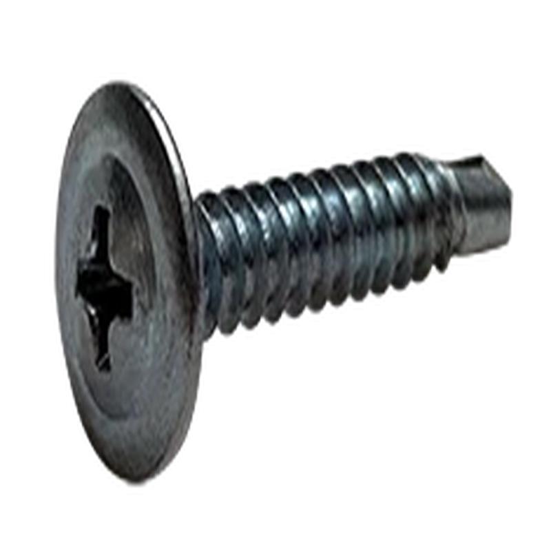 [100 PKG] Self Drilling Screws Phil Modified Truss #2 Point Zinc Plated 8-18 X 1/2