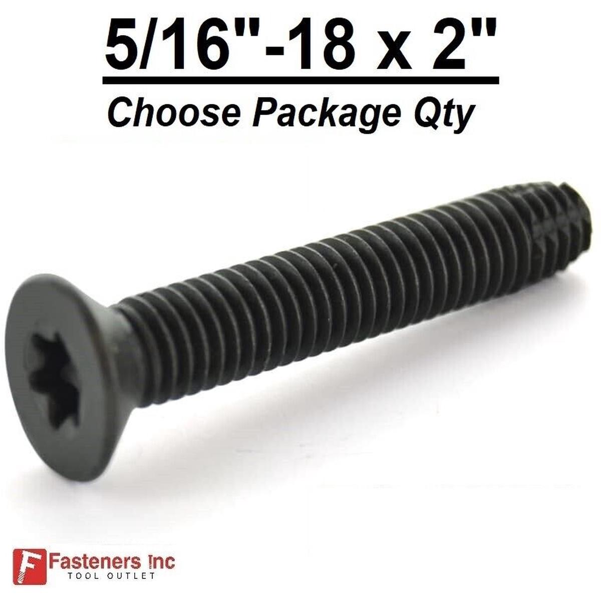 5/16″-18 x 2″Torx Trailer Flooring Floorboard Screws Self Tapping / Threading