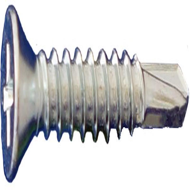 DAGGERZ FPSDZ08200 8 x 2 Phillips Flat Head Self Drill Screws Zinc 3000 PCS