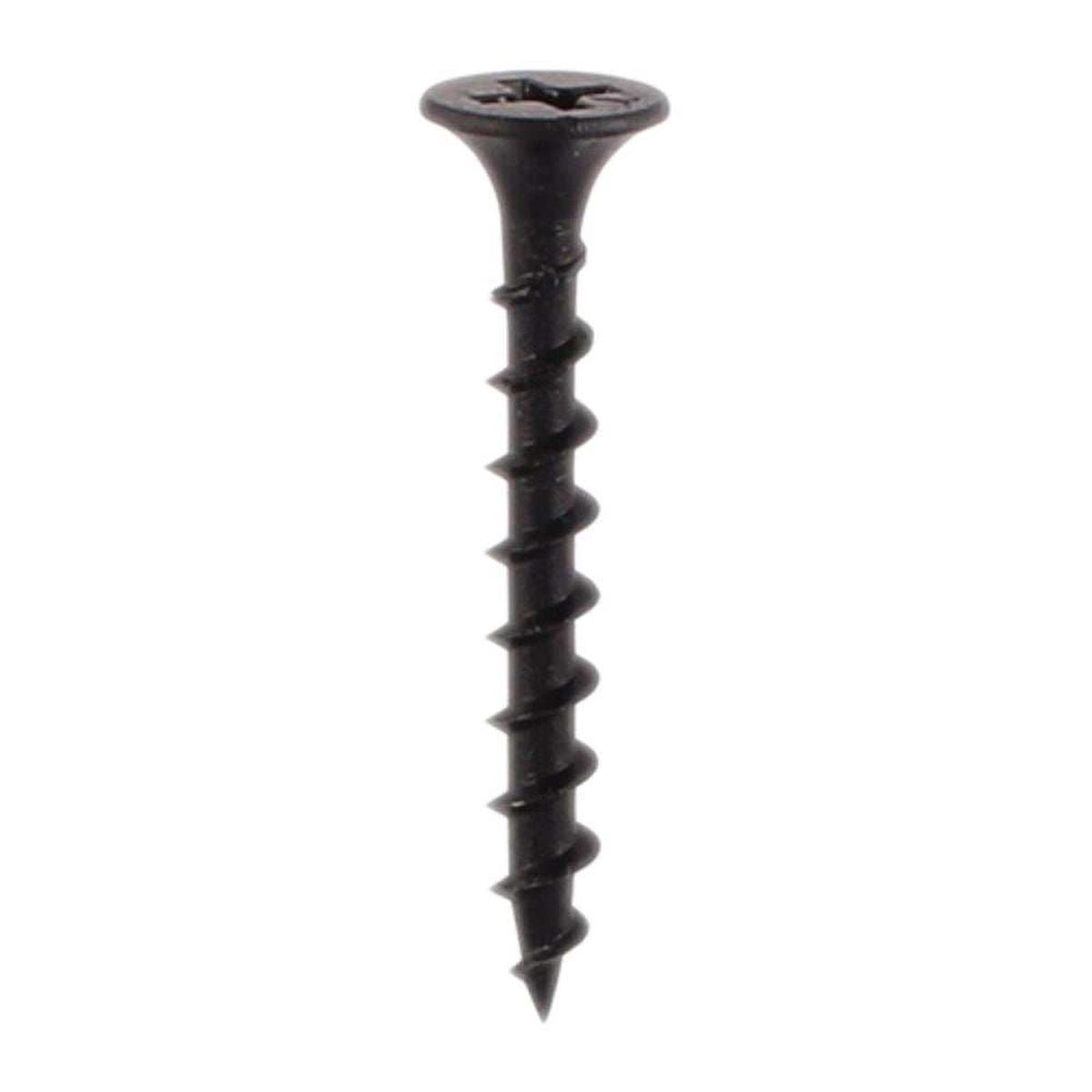 DRYWALL SCREWS 42MM BOX 1000 BLACK PHOSPHATE