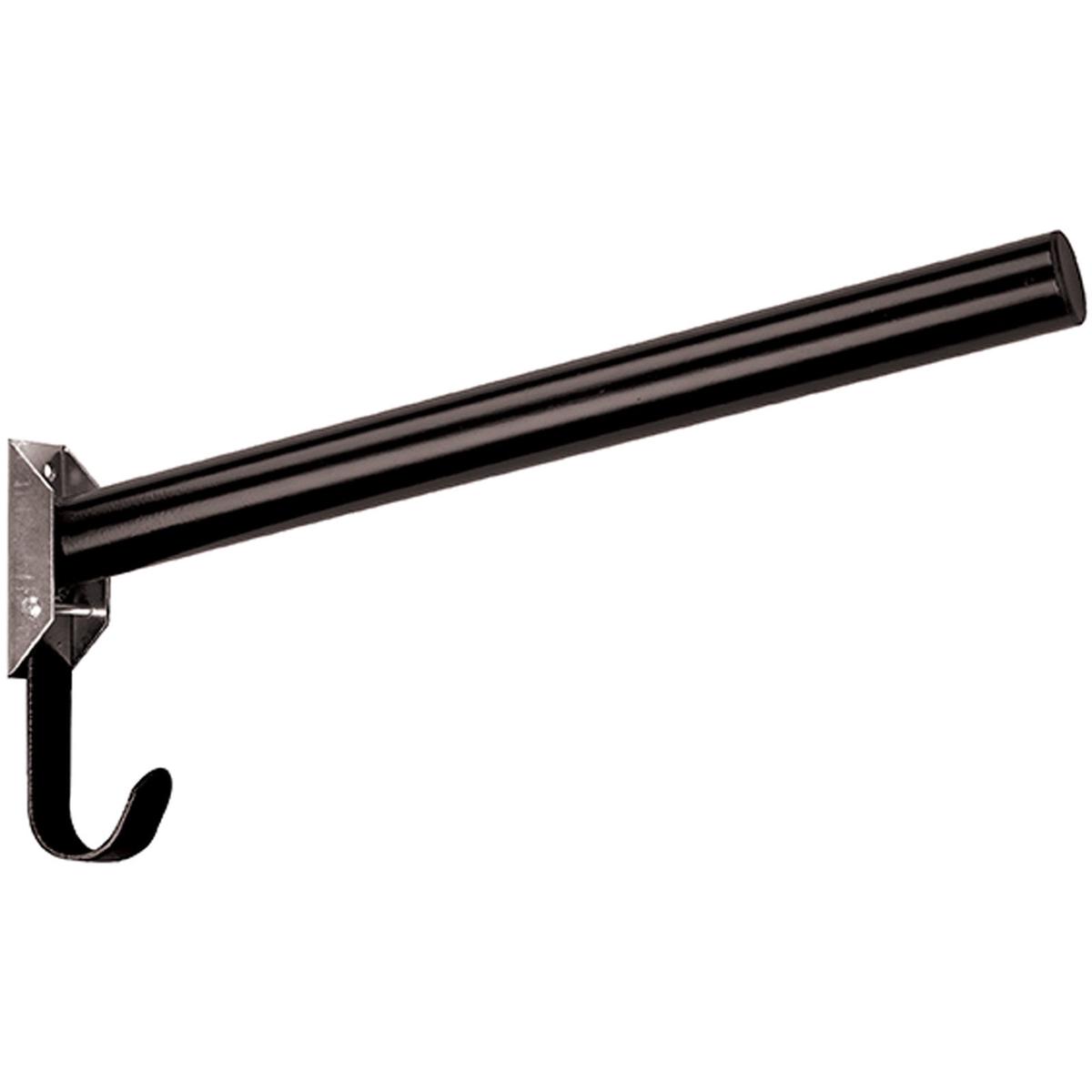 Fold Down Saddle Rack Space-Saving Saddle Storage for Tack Rooms & Stables – Black