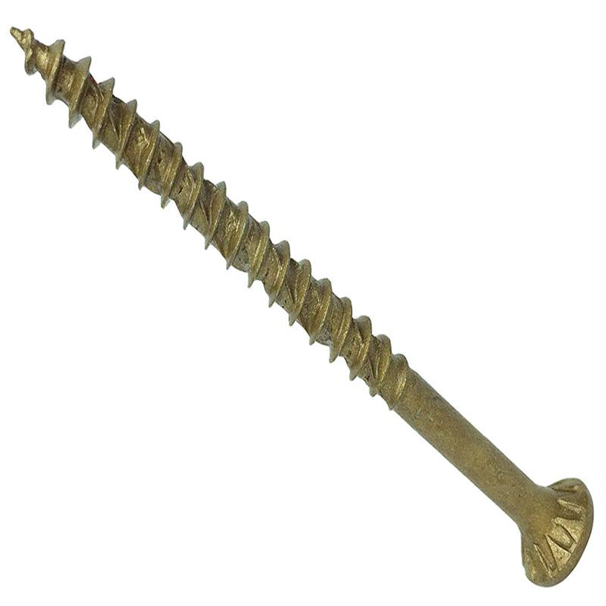 ForgeFast TORX Compatible Decking Screws CSK Tan 4521560 T25 Tub 500