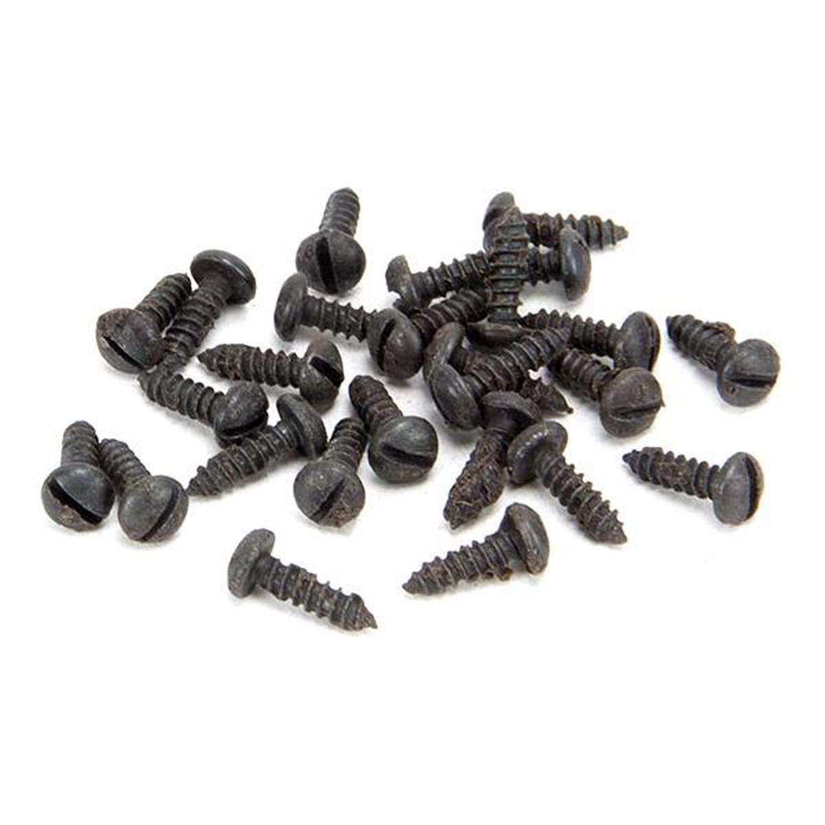 From The Anvil – Beeswax 6 x 1/2″ Round Head Screws (25) – 33404