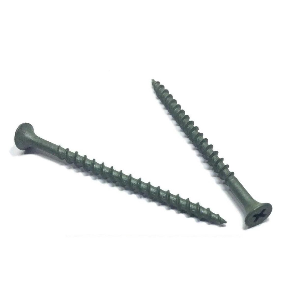 INTERCORP XQ615W #6 X 1-5/8″ WAR Coat Drywall/Deck Screws Square Drive