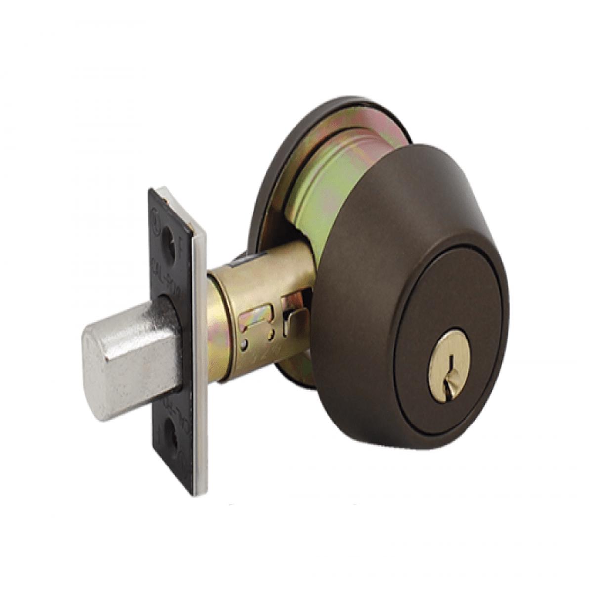 Maximum Security Heavy Duty Single Cylinder Deadbolt – Ult360 Grade 2 – Multiple Finishes Available – Polished Brass | 2-3/4″