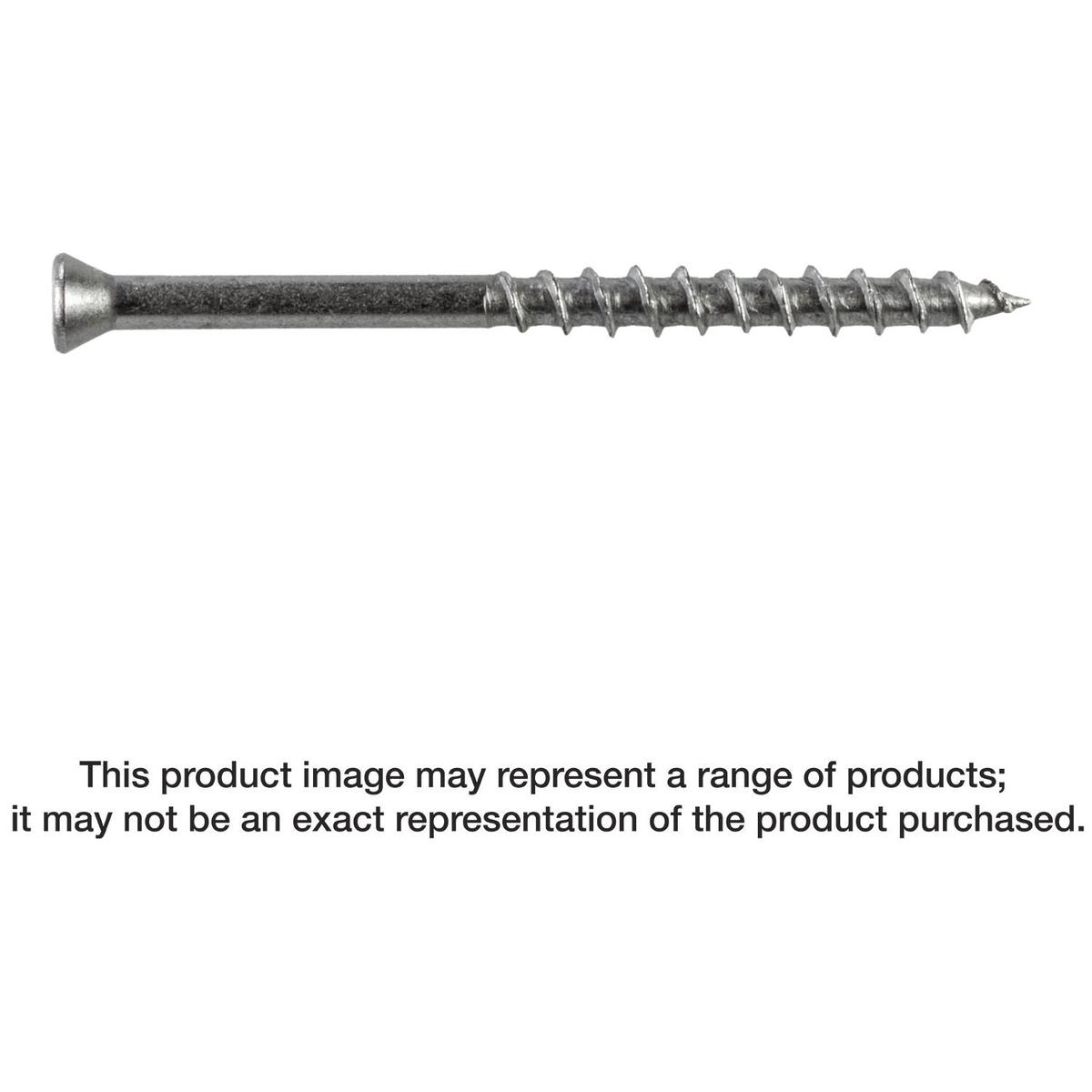 Simpson Strong-Tie S07225WP5 Deck-Drive DWP WOOD SS Screw, #7 x 2-1/4-in. T-15, Trim Head, Type 305, 5-lb.