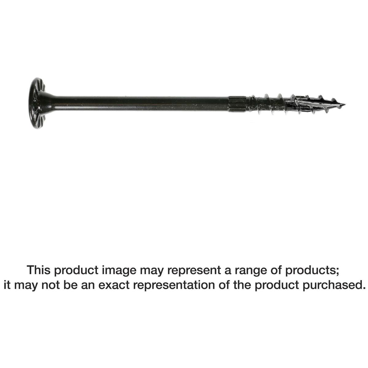 Simpson Strong-Tie SDW22638MB Strong-Drive SDW TRUSS-PLY Screw, .220-in. x 6-3/8-in. T40 6-Lobe E-coat, 200-Pack