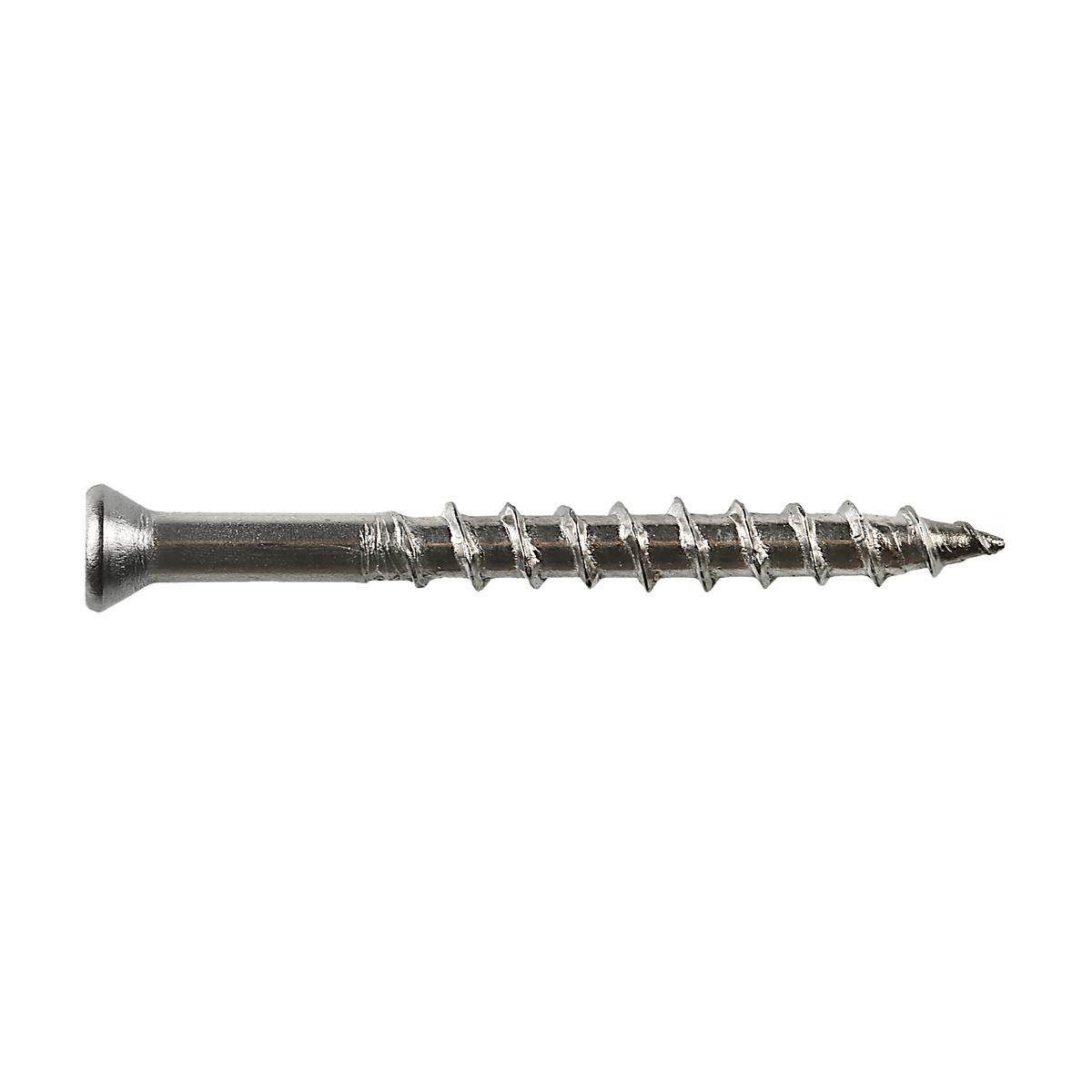Simpson T10250WP5 Deck-Drive DWP WOOD SS Screw #10 x 2-1/2 in. T25, Flat Head, Type 316