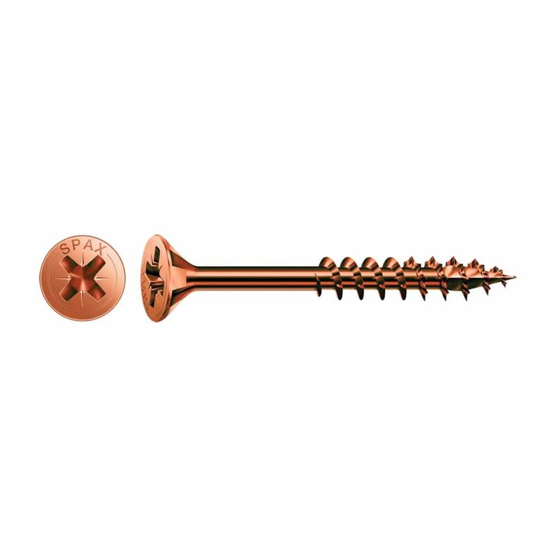 SPAX TSP POZI BRONZED 5X100 L 30 PCS.