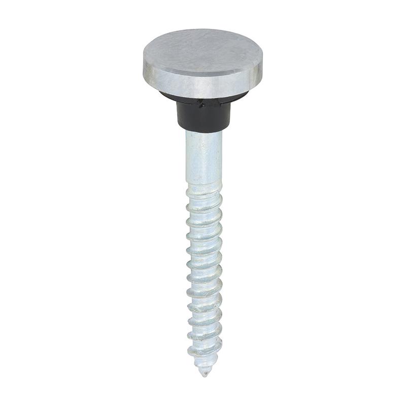 TIMCO Mirror Screws – Zinc – Chrome Flat – 8 x 1 1/2 – 8 Pieces TIMpac