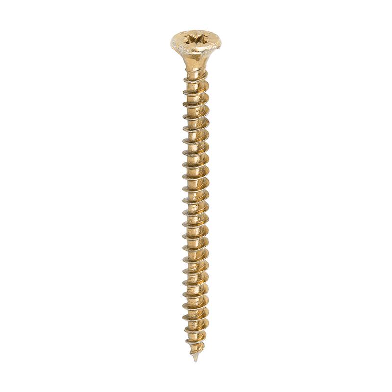 TIMCO Velocity Premium Multi-Use Screws – PZ – Double Countersunk – Yellow – 3.0 x 40 – 200 Pieces Box